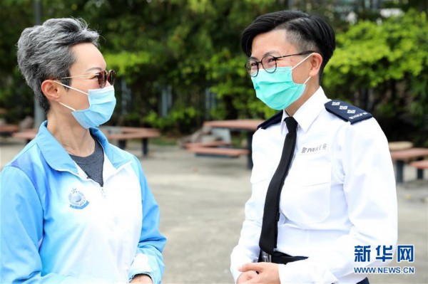 香港警察抗疫图片图片